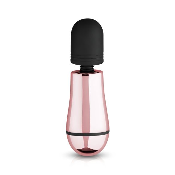 Rosy Gold Mini Wand - akumulátorový masážní vibrátor (rosegold)