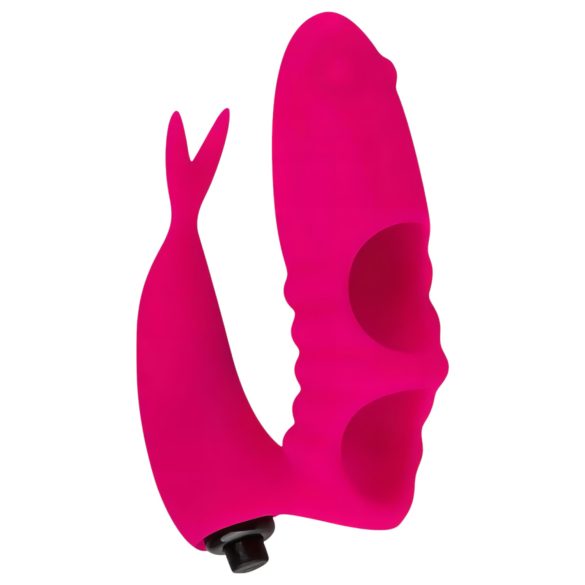Easytoys Finger - 2v1 prstový vibrátor (růžový)