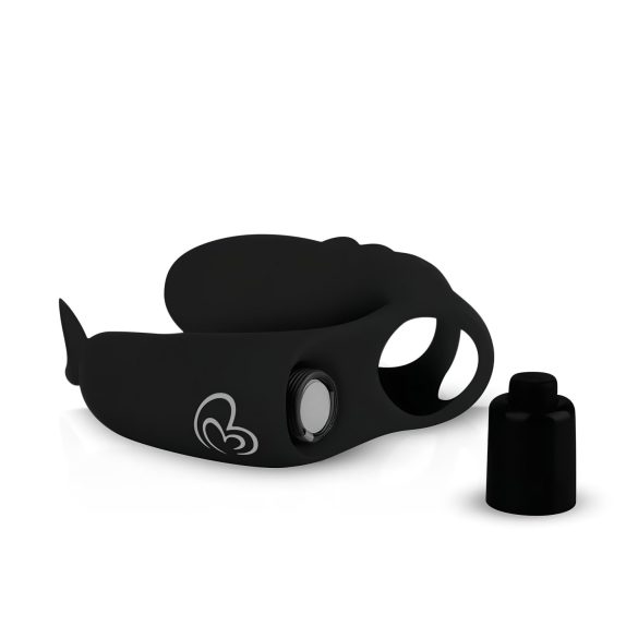 Easytoys - prstový vibrátor 2v1 - černý