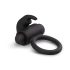 EasyToys Bunny - vibrační erekční kroužek (černý)