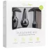 EasyToys Pleasure kit - různorodá sada análních kolíků (černá)