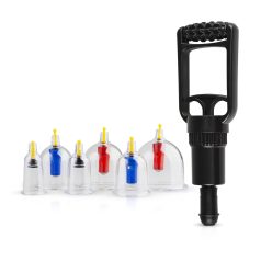 Easytoys Cupping - sada podtlakových pumpiček (6 ks)