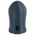 Boners - vibrační otevřený masturbátor - nabíjecí - šedý