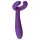 Easytoys - párový vibrátor - nabíjecí, vodotěsný - fialový