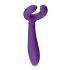 Easytoys Couple - akumulátorový, vodotěsný párový vibrátor (fialový)