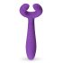 Easytoys Couple - akumulátorový, vodotěsný párový vibrátor (fialový)