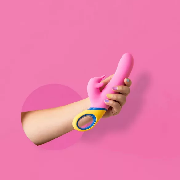 PMV20 Copy Dolphin - rotační vibrátor s klitorálním stimulátorem