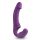 Easytoys - dobíjecí, připínací vibrátor bez popruhů (fialový)