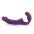 Easytoys - dobíjecí, připínací vibrátor bez popruhů (fialový)