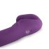 Easytoys - dobíjecí, připínací vibrátor bez popruhů (fialový)