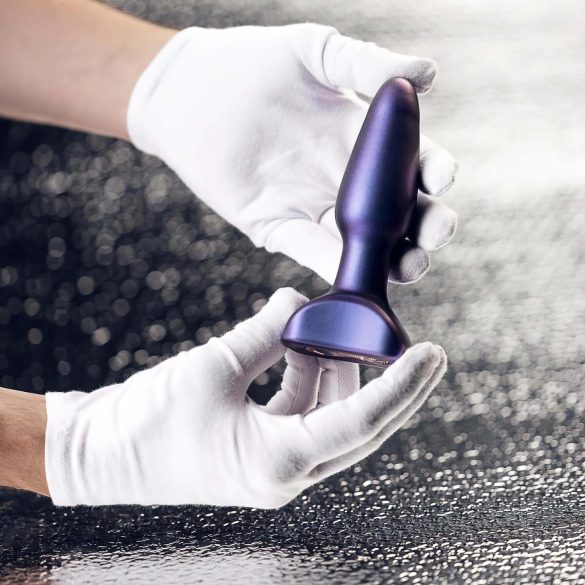 Hueman Space Force - anální vibrátor s pohybem tam a zpět - voděodolný - fialový