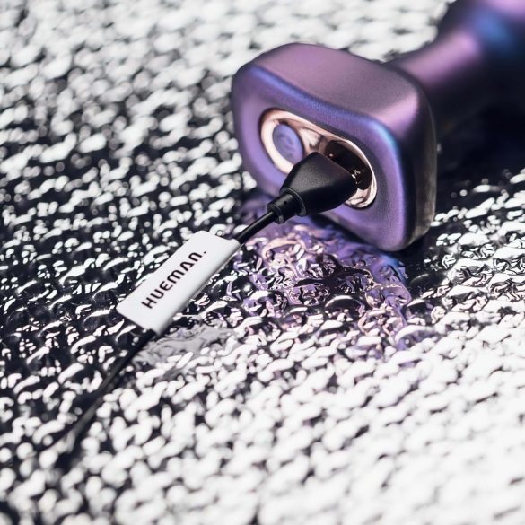 Hueman Space Inveder - anální vibrátor - dobíjecí, vodotěsný - fialový