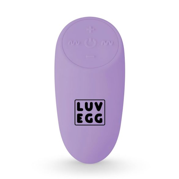 LUV EGG XL - vibrační vajíčko na dálkové ovládání - dobíjecí - fialové