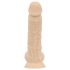 Real Fantasy Ashton - realistický dildó 20,5 cm (přírodní)