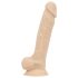 Real Fantasy Ashton - realistický dildó 20,5 cm (přírodní)