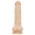 Real Fantasy Ashton - realistický dildó 20,5 cm (přírodní)