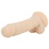 Real Fantasy Ashton - realistický dildó 20,5 cm (přírodní)