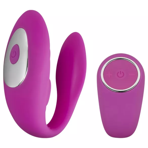 Easytoys - párový vibrátor - vodotěsný, dálkové ovládání - růžový