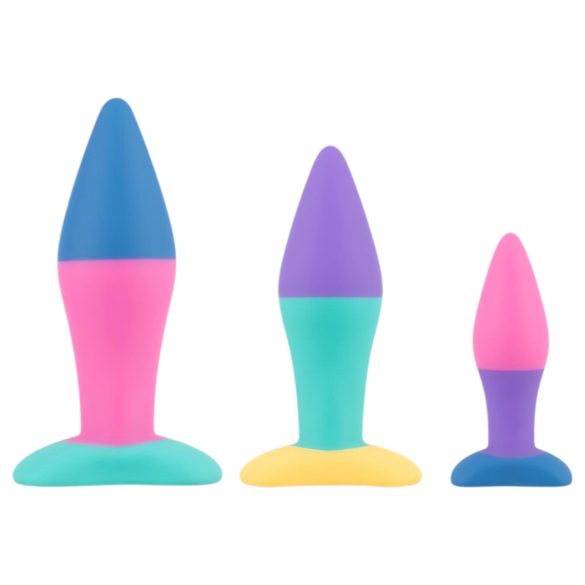 PMV20 Koda - anální kolík sada - barevné provedení