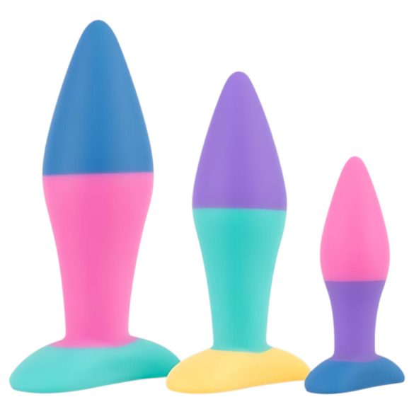 PMV20 Koda - anální kolík sada - barevné provedení
