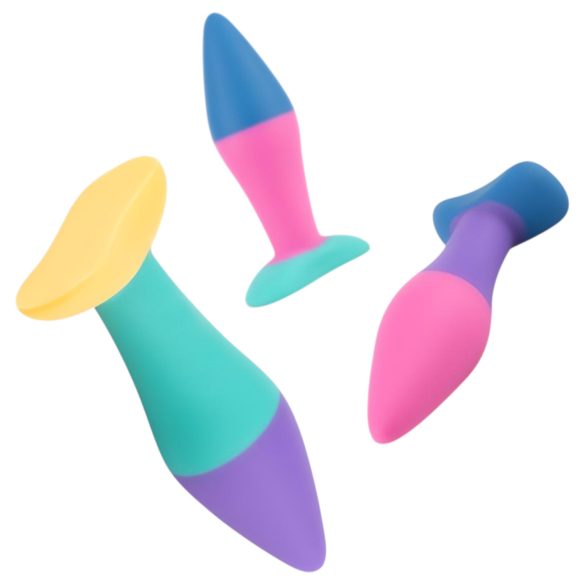 PMV20 Koda - anální kolík sada - barevné provedení