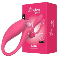   EasyConnect - vibrační vajíčko - chytré ovládání - růžové