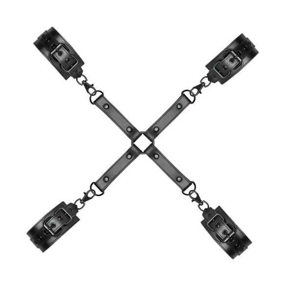 Bedroom Fantasies - kříž pro svazování (černý)