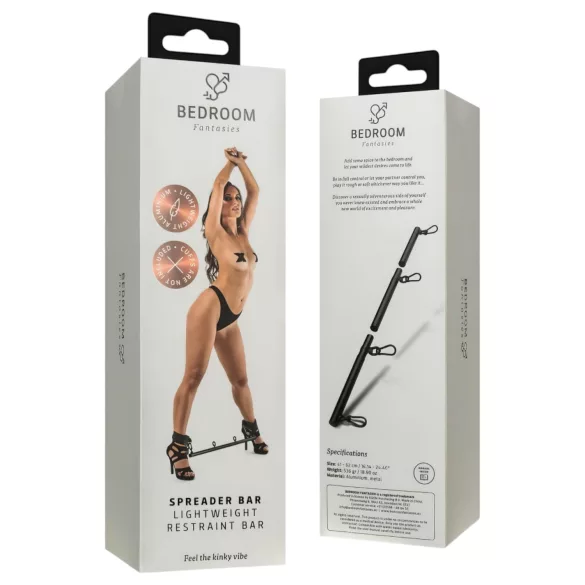 Bedroom Fantasies - nastavitelná roztahovací tyč - černá