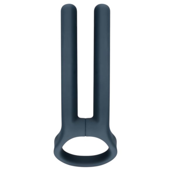 Boners - vibrační erekční kroužek a stimulátor varlat - modrý - dobíjecí