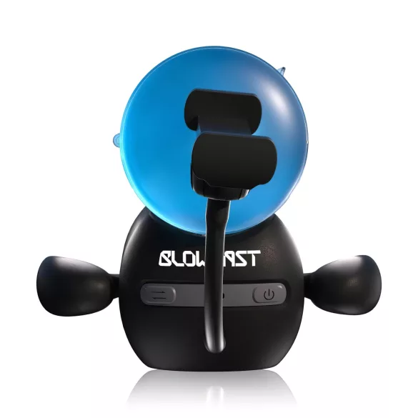 BLOWCAST Wingman Pro - automatický masturbátor - modro-černý