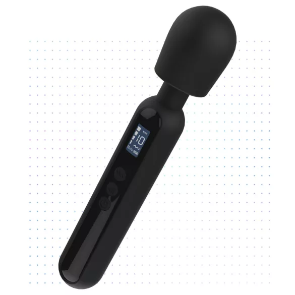 BLAQ - vibrátor na masáž - digitální - černý