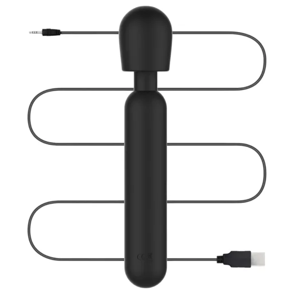BLAQ - vibrátor na masáž - digitální - černý