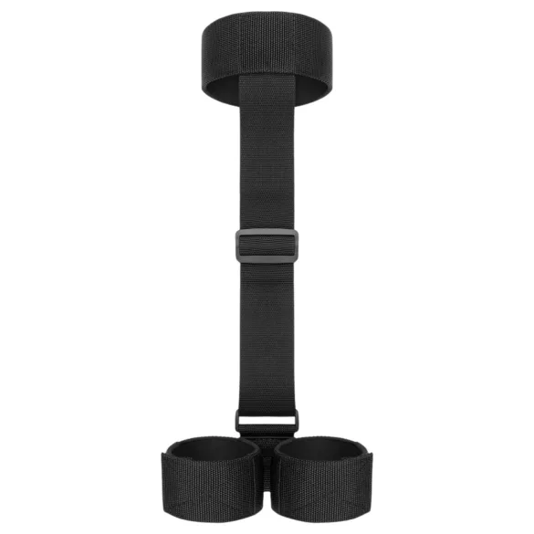 Bedroom Fantasies - sada obojek a pouta - měkké - černá