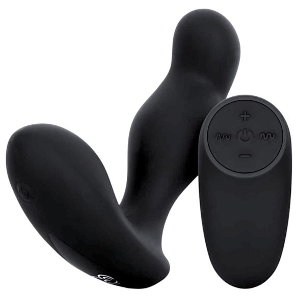 Anální vibrátor Easytoys - černý kousek pro vášnivé chvíle