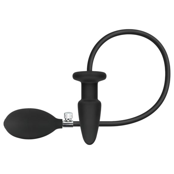 EasyToys - nafukovací anální kolík (černý)