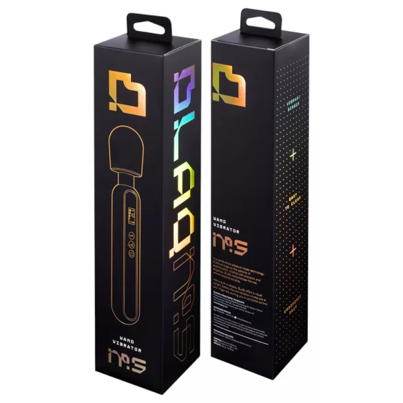BLAQ - vibrátor s digitální masáží - velký - černý