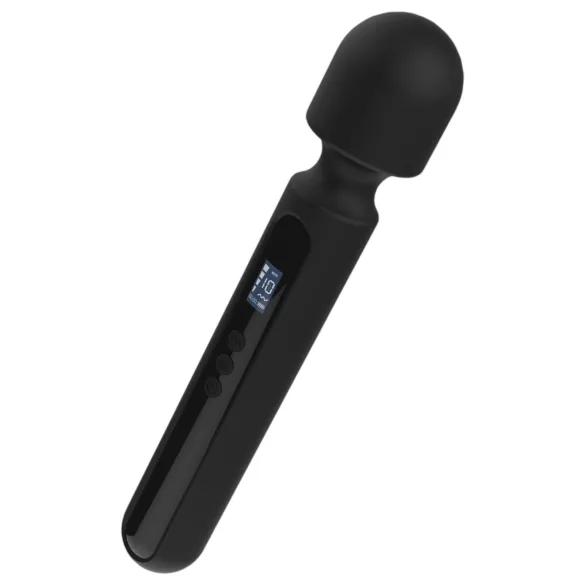 BLAQ - vibrátor s digitální masáží - velký - černý