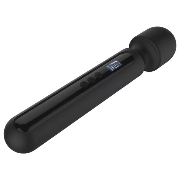 BLAQ - vibrátor s digitální masáží - velký - černý