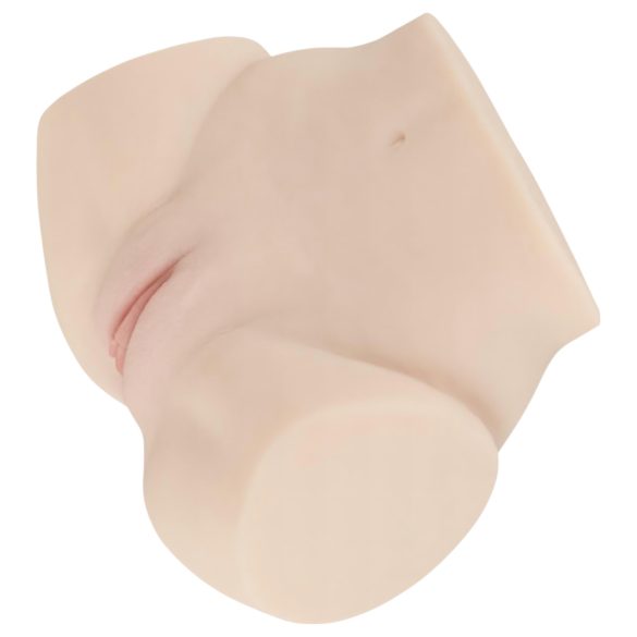 FWB - realistický vibrační masturbátor torzo - tělová barva