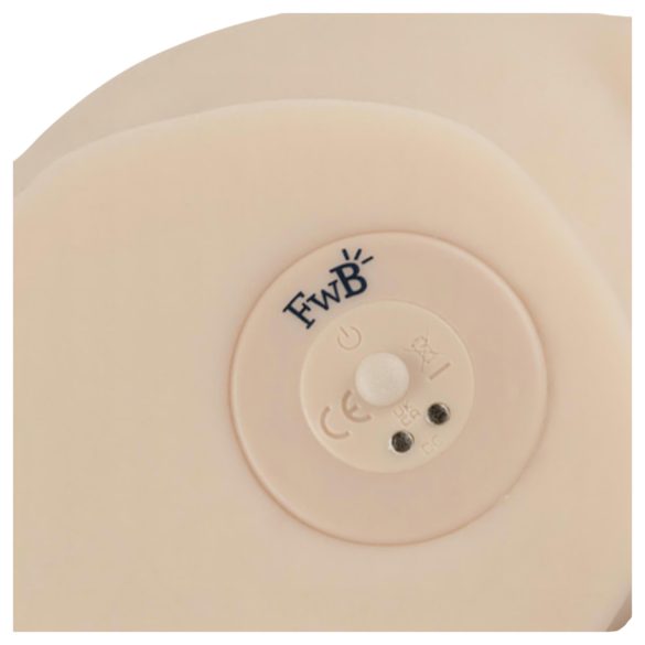 FWB - realistický vibrační masturbátor torzo - tělová barva