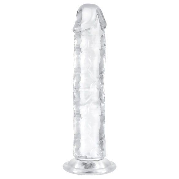 EasyToys - želatinový dildo - 16 cm (průhledný)