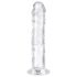 EasyToys - želatinový dildo - 16 cm (průhledný)