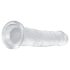 EasyToys - želatinový dildo - 16 cm (průhledný)