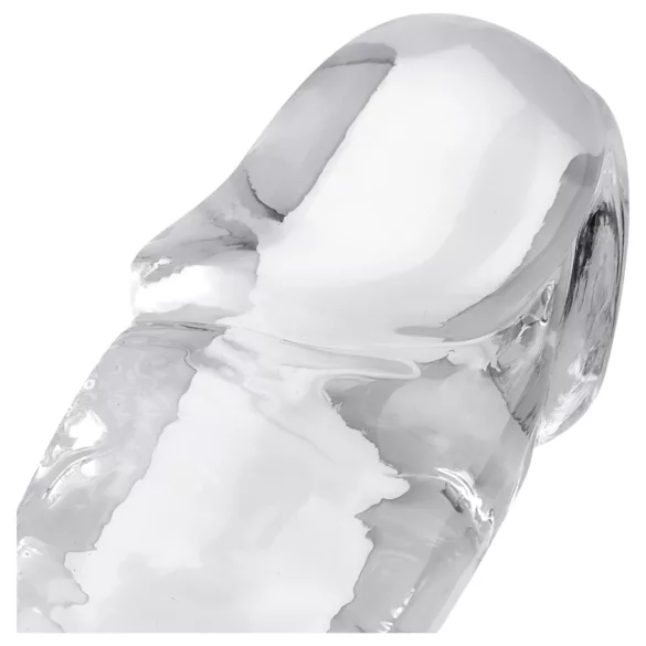 EasyToys - gelový dildo - 16 cm - transparentní