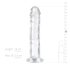 EasyToys - želatinový dildo - 16 cm (průhledný)