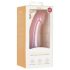 EasyToys Mermaid - třpytivý dildo - 15 cm (růžový)