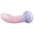 EasyToys Mermaid - třpytivý dildo - 15 cm (růžový)