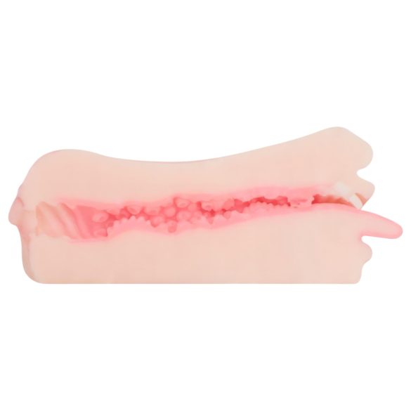 FWB - masturbátor 2v1 ústa a vagína - realistický silikon naturální