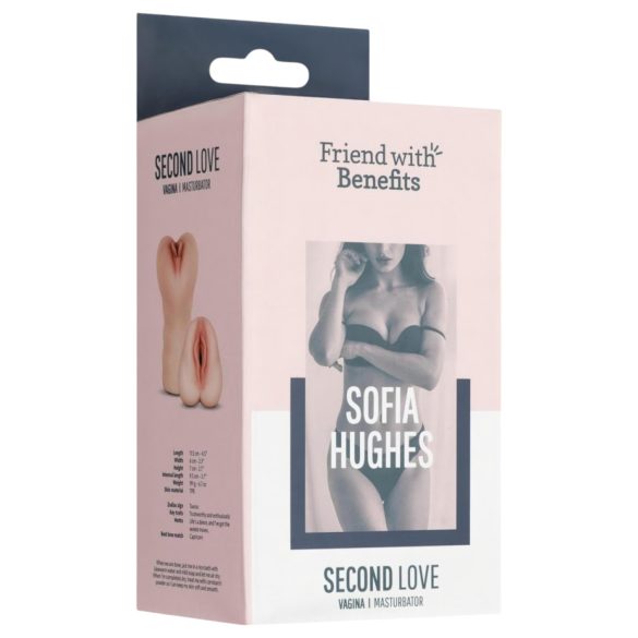 FWB - masturbátor vagina - realistická - přírodní barva