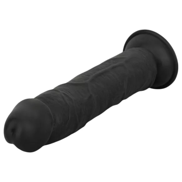 Easytoys - realistický dildo - 22,5 cm - černé